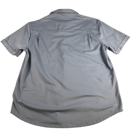 VRST Button Up Shirt‎ Mens Medium Short Sleeve Casual Blue - Picture 11 of 11